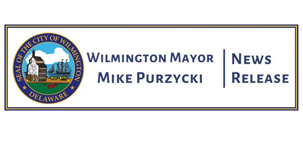 Wilmington Delaware Mayor Mike Purzycki news release logo