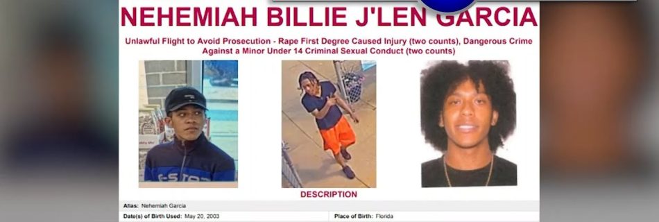 $5000 reward for information on Nehemiah Garcia